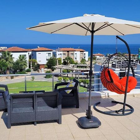 Sea And Mountain View Beachfront Penthouse Yali Eksteriør bilde