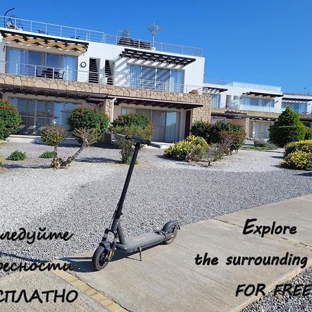 Sea And Mountain View Beachfront Penthouse Yali Eksteriør bilde