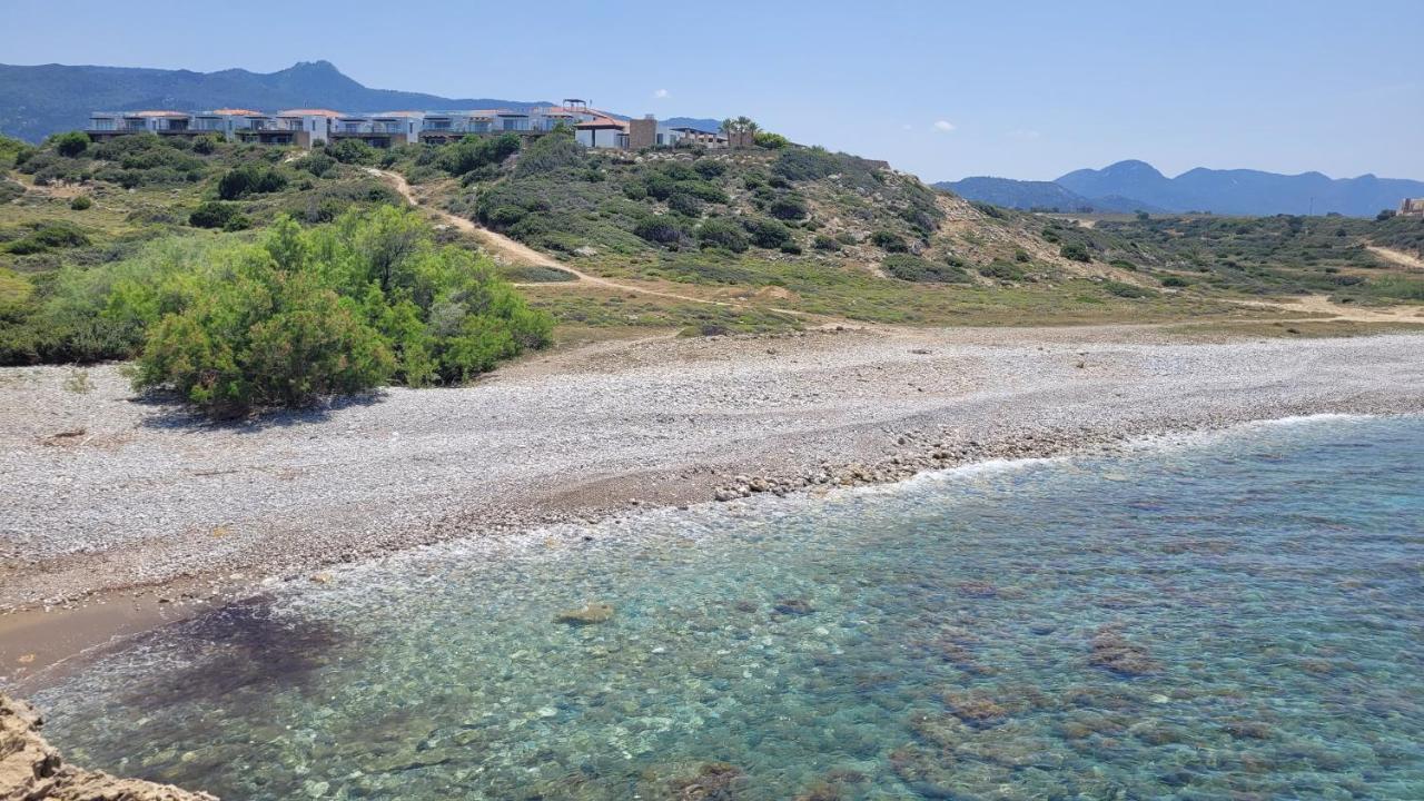 Sea And Mountain View Beachfront Penthouse Yali Eksteriør bilde